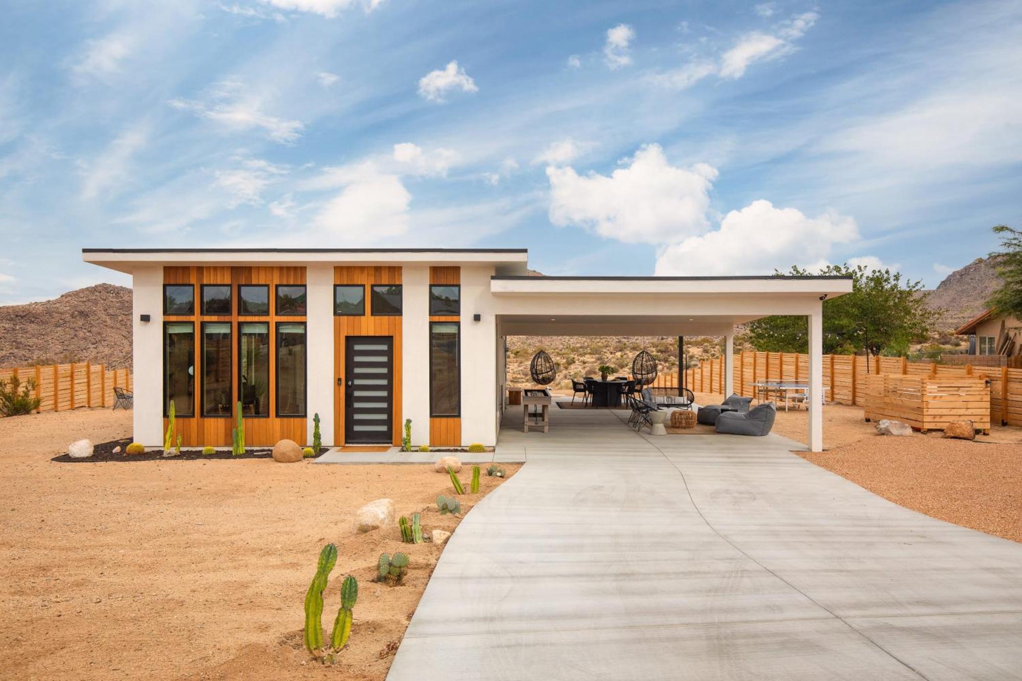 Chicory By Avantstay Modern Desert Retreat W Hot Tub Joshua Tree Exteriér fotografie