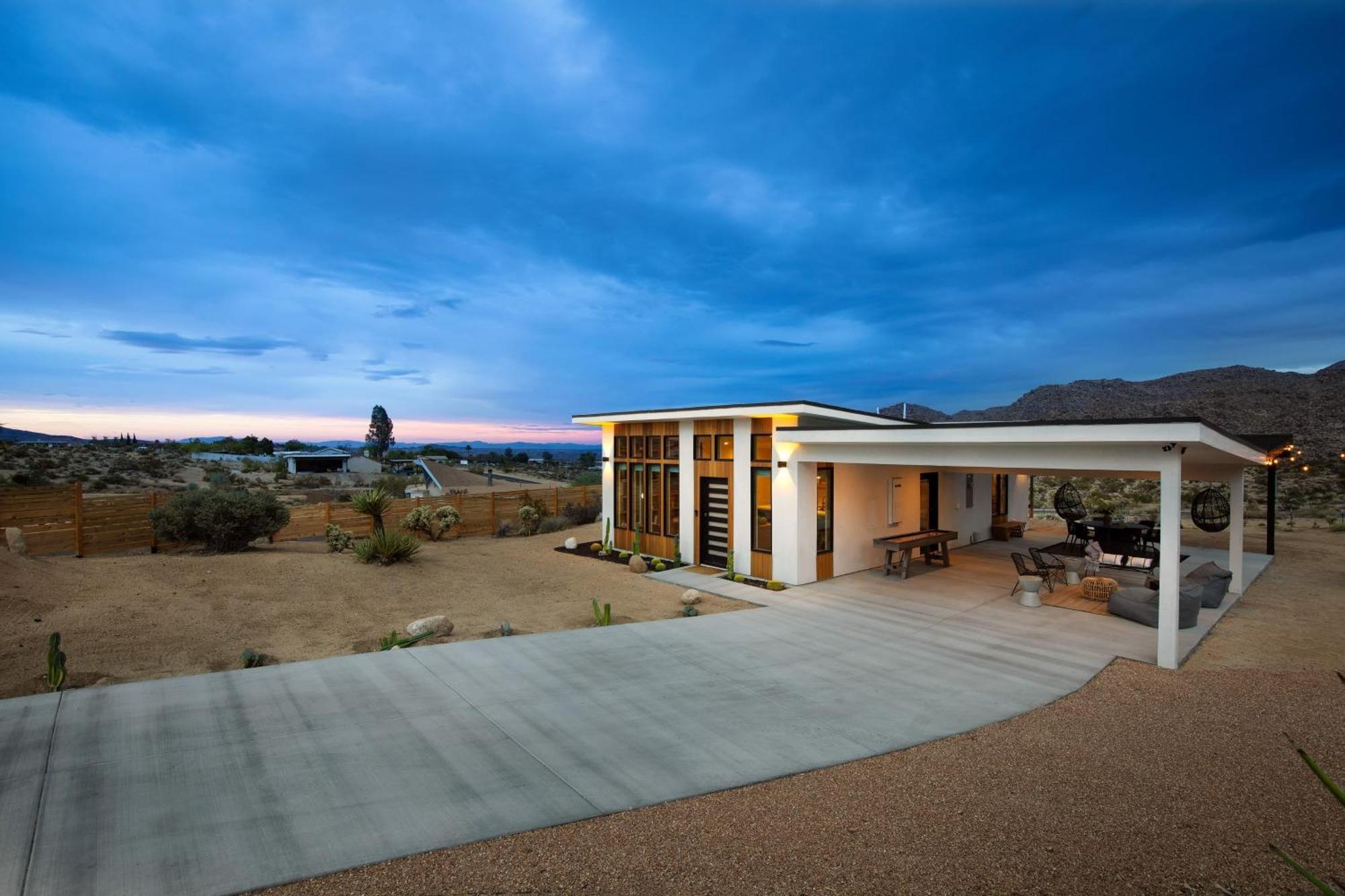 Chicory By Avantstay Modern Desert Retreat W Hot Tub Joshua Tree Exteriér fotografie