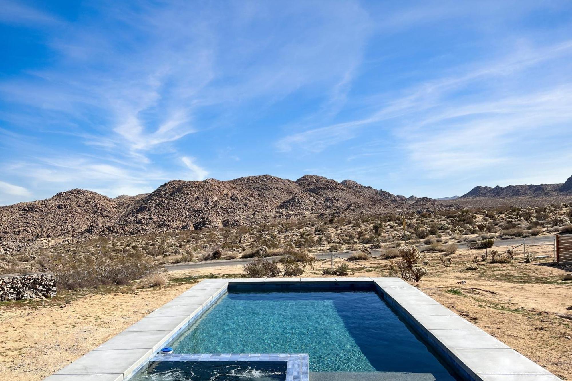 Chicory By Avantstay Modern Desert Retreat W Hot Tub Joshua Tree Exteriér fotografie